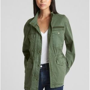 Gap Army Green Utility  Military Style Jacket